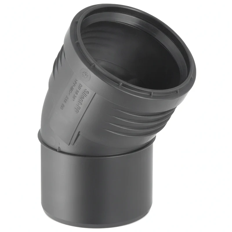 Отвод бесшумный PP-MD Дн 50×30° Silent-PP Geberit