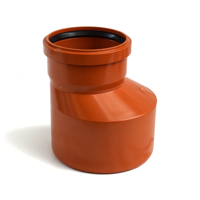 Переход эксцентрический PP-B Дн 200×160 коричневый Ростурпласт-RTP