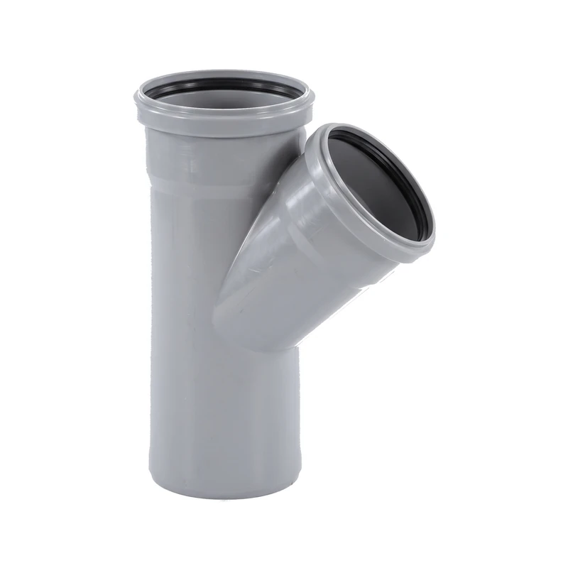 Тройник PP-H Дн 160×160×45° HT HTEA серый Ostendorf