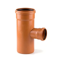 Тройник переходной PP-B Дн 160×110×87° коричневый Ростурпласт-RTP